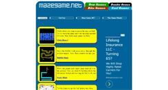 Desktop Screenshot of mazegame.net