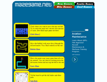Tablet Screenshot of mazegame.net